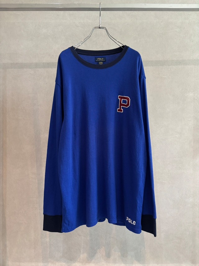 Polo Ralph Lauren レタードワッフルカットソー