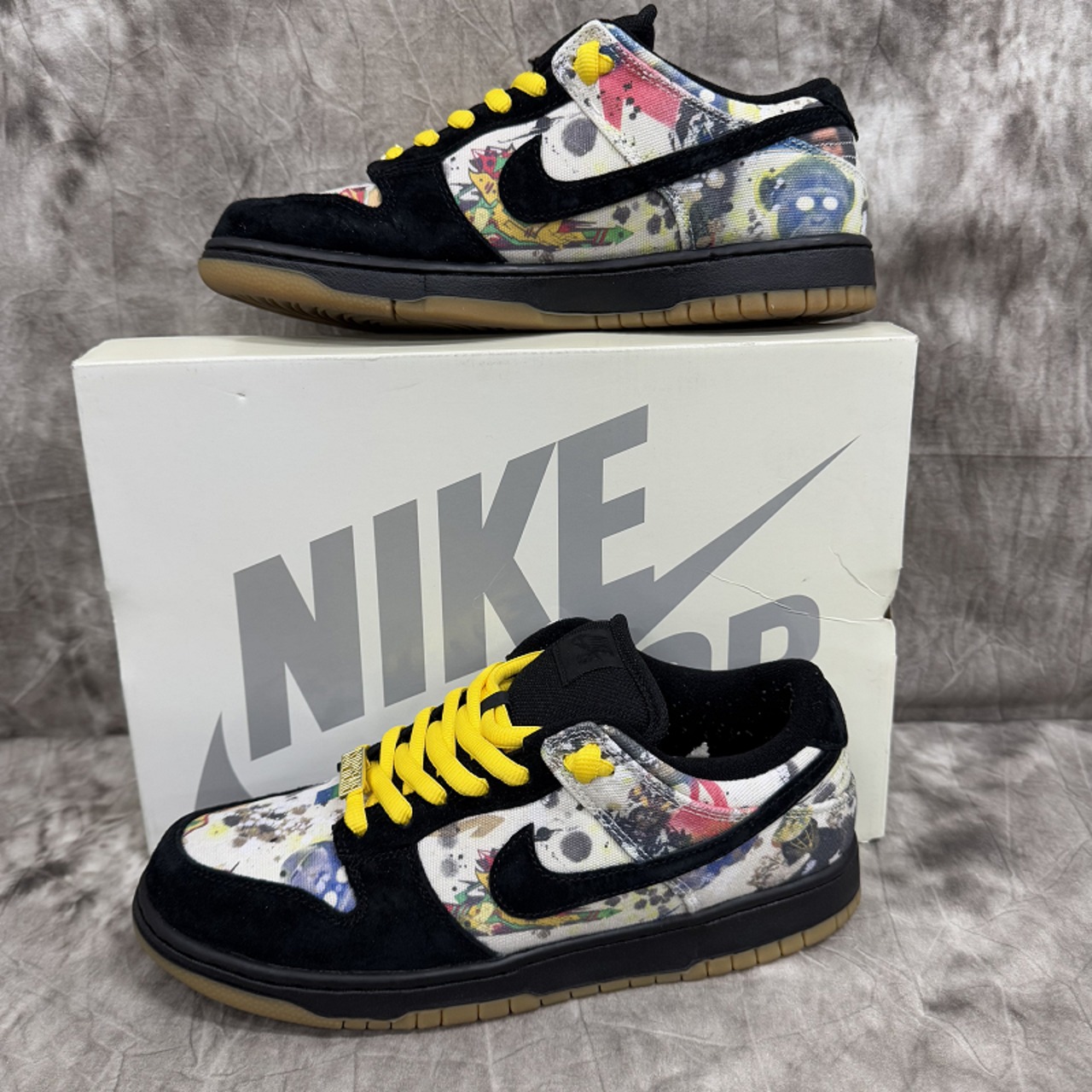 Supreme×NIKE/シュプリーム×ナイキ SB DUNK HIGH OG QS Rammellzee 
