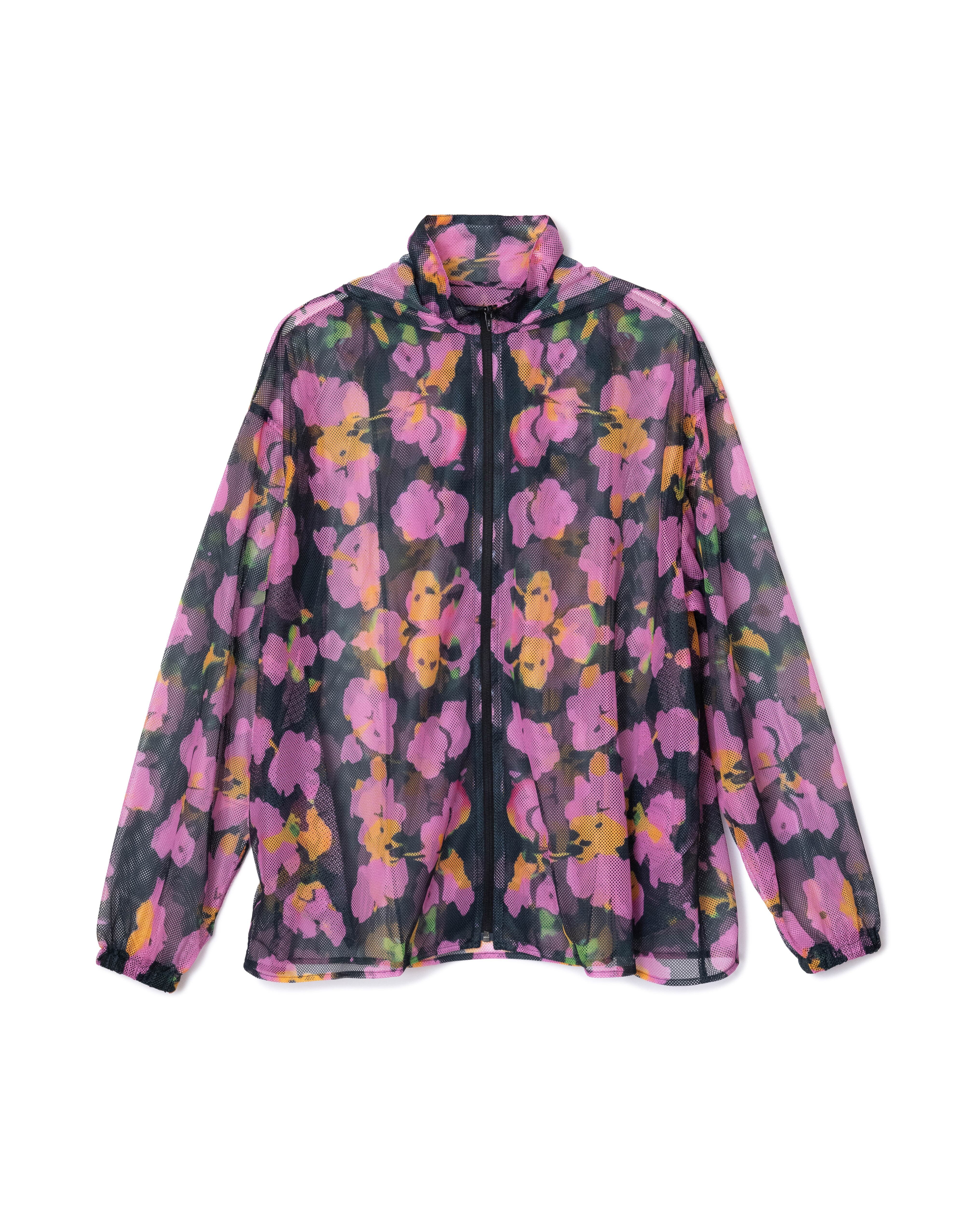 NON TOKYO ノントーキョー】 / PRINT MESH ZIPUP PARKA プリント