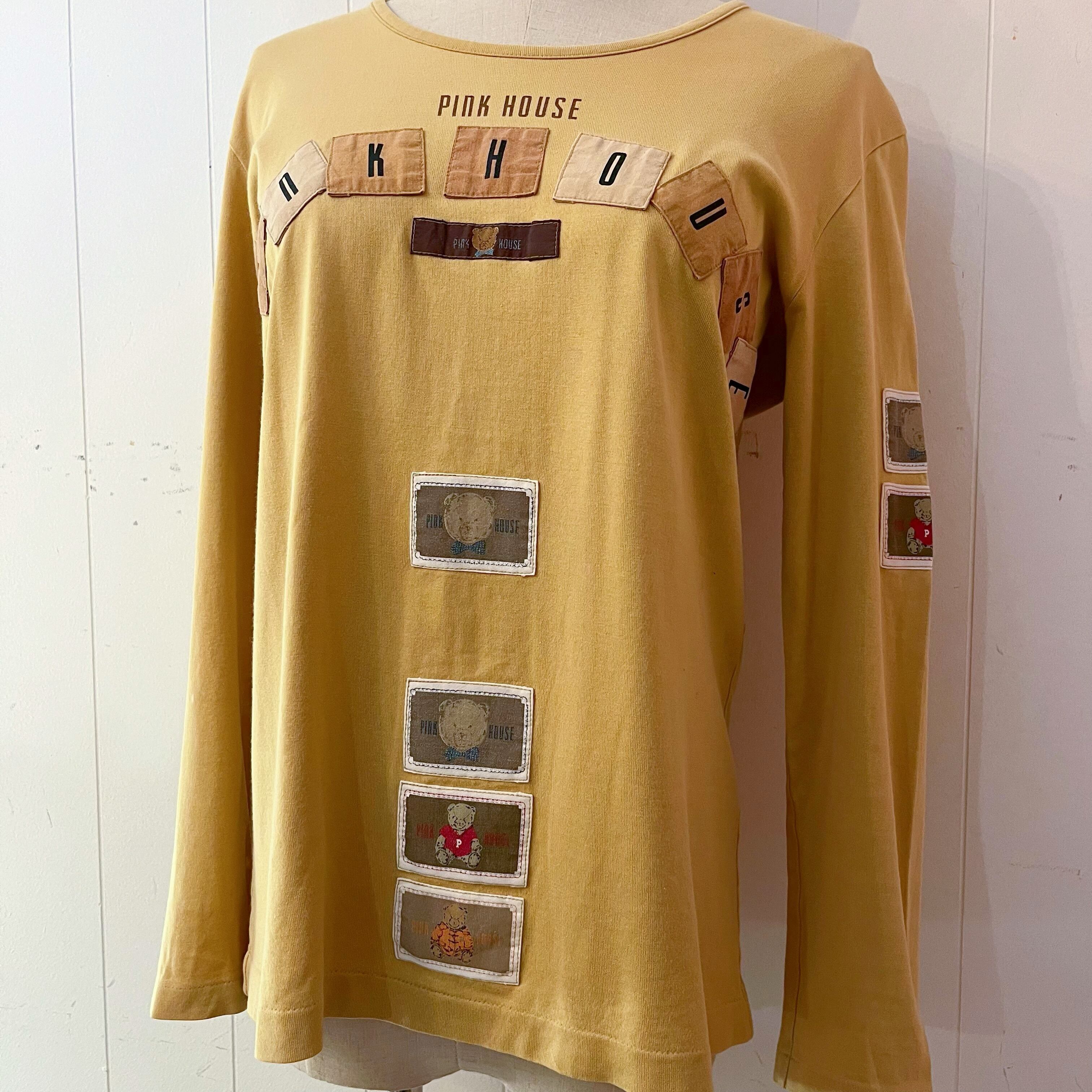 PINK HOUSE / bear wappen cutsew