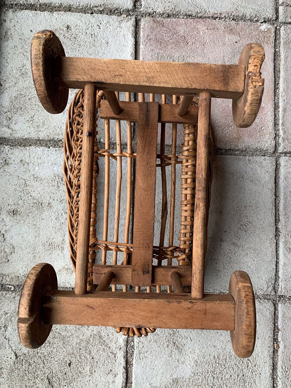 ドール用カート ベビーカー 乳母車 車輪 | Brocante de La Cocotte