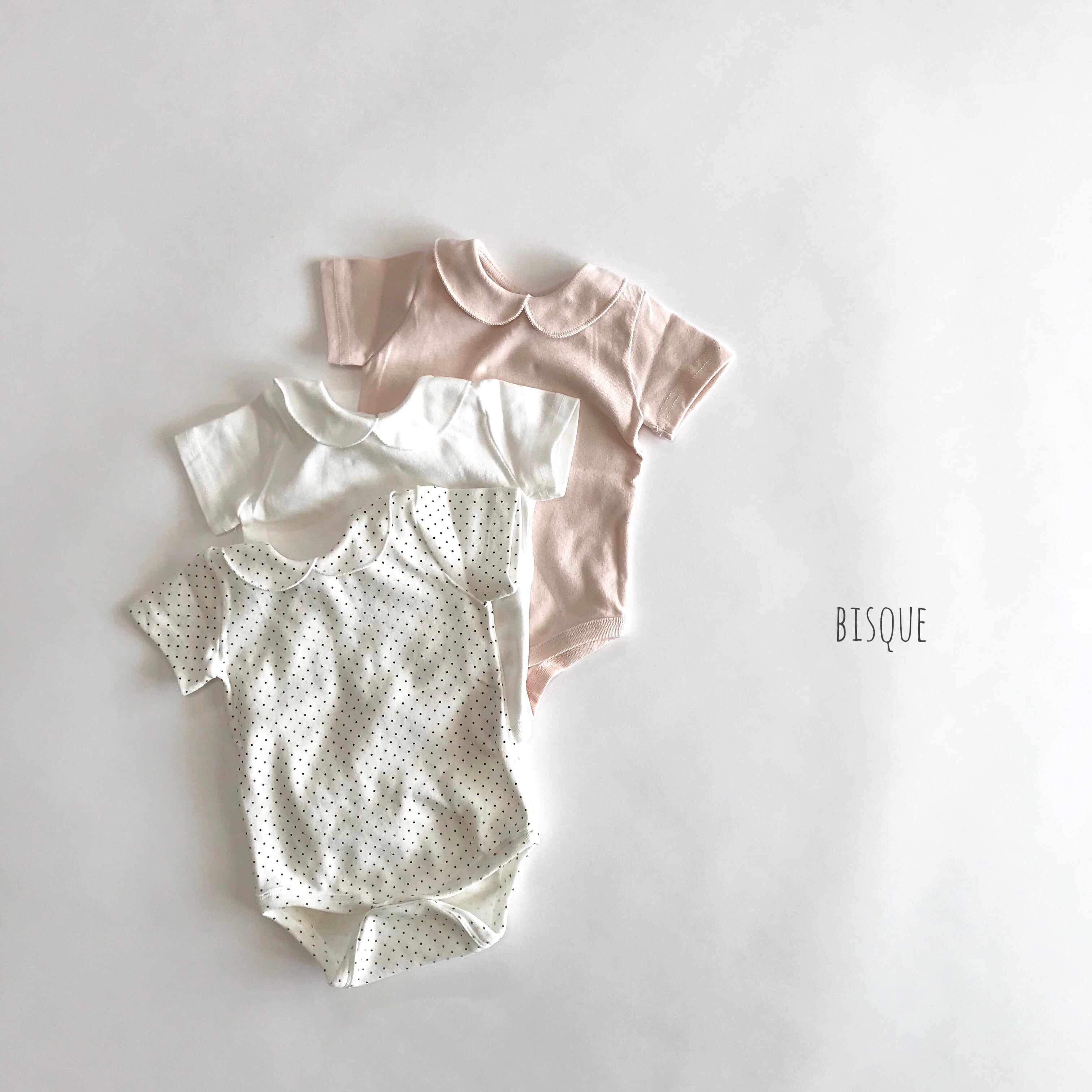 bebe丸襟ロンパース(夏)