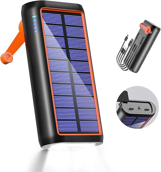 ソーラーモバイルバッテリー ソーラーモバイルバッテリー40800mAh 4台