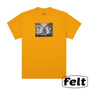 【FELT/フェルト】EYES OF TEE Tシャツ / ORANGE オレンジ