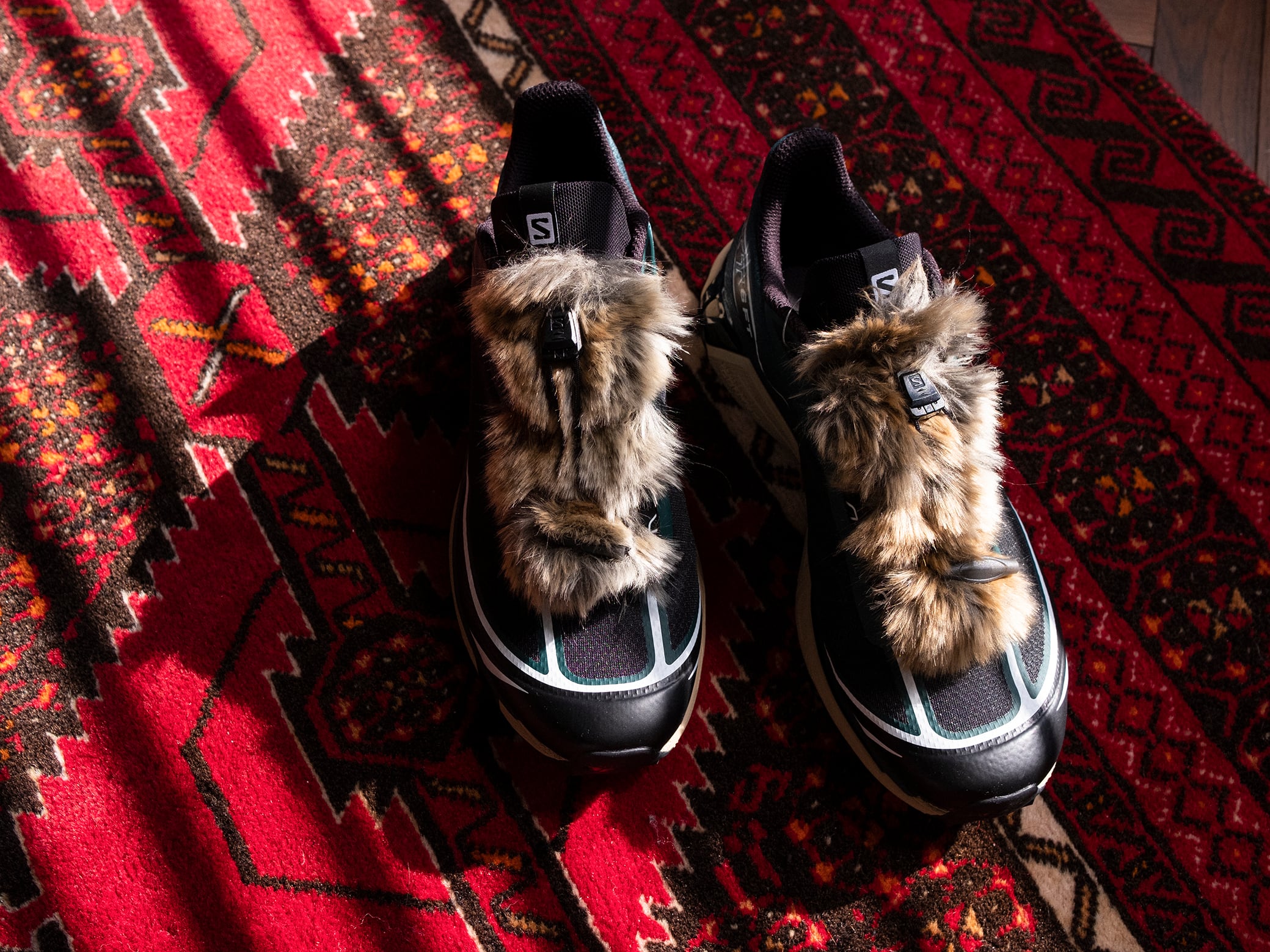 《10月14日正午〜予約販売》【fur_lapin】Shoes quilt(シューズファーキルト) | THEIR THEIR