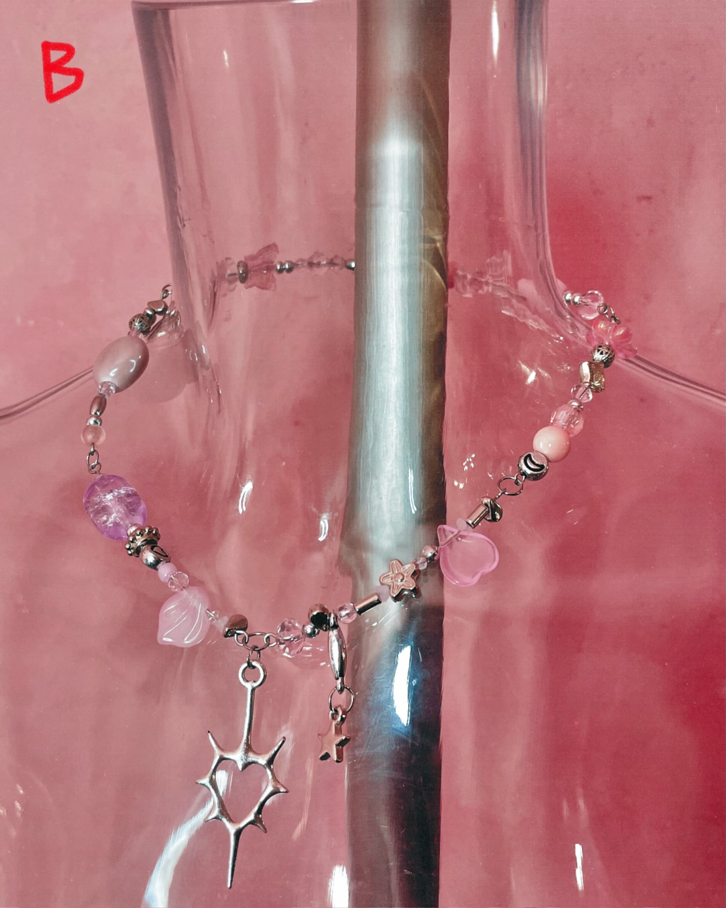 Pink choker