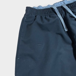 NIKE トラックパンツ DRI-FIT ウインドブレーカーパンツ イージーパンツ ズボン スウッシュ 刺繍ロゴ ワンポイント ルーズ 太め ダボパン ナイキ US古着