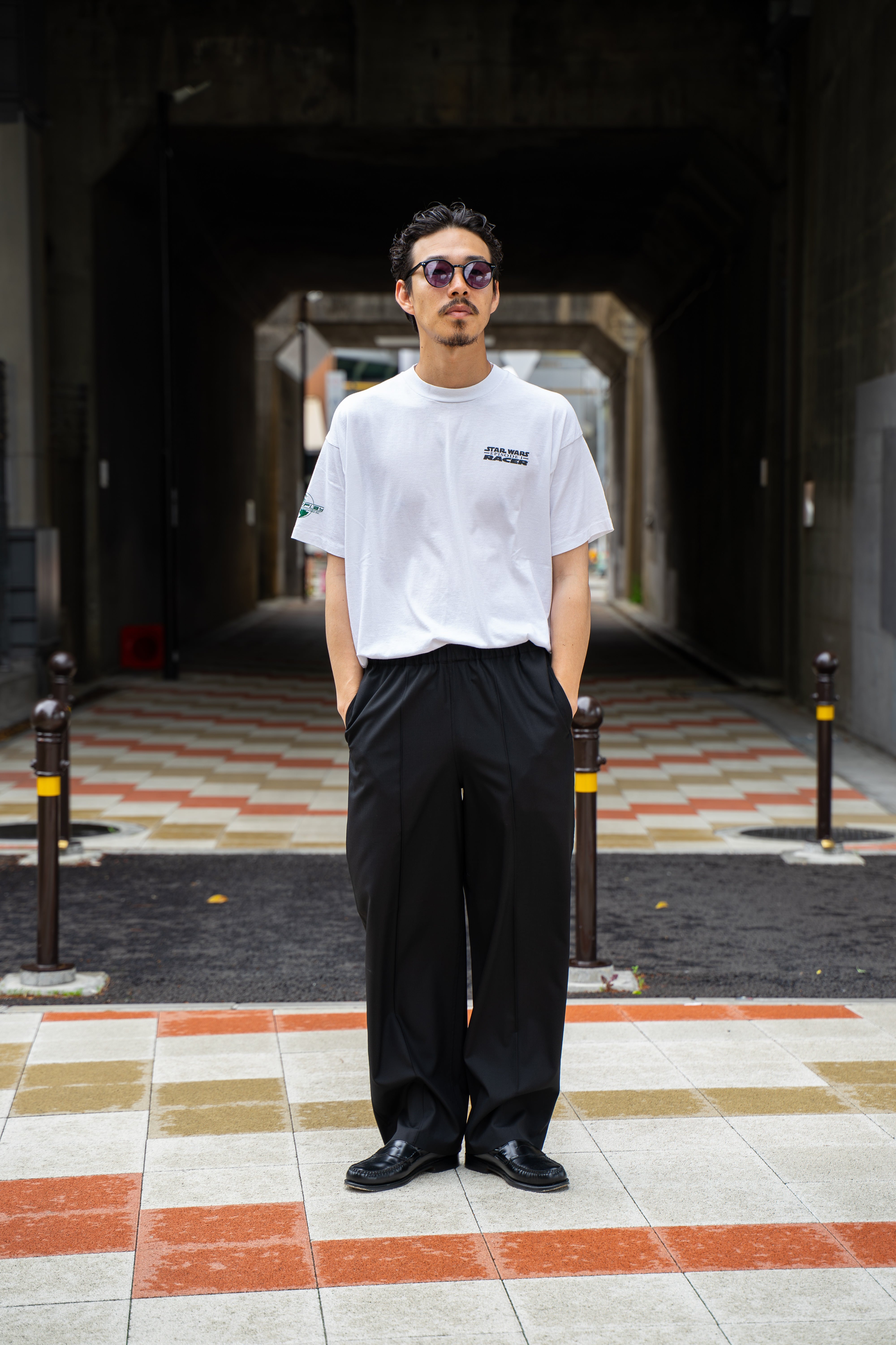 【CALM】WOOL TROPICAL EASY SLACKS Lサイズ 名古屋 CALM】WOOL TROPICAL EASY SLACKS Lサイズ 名古屋 - メルカリ