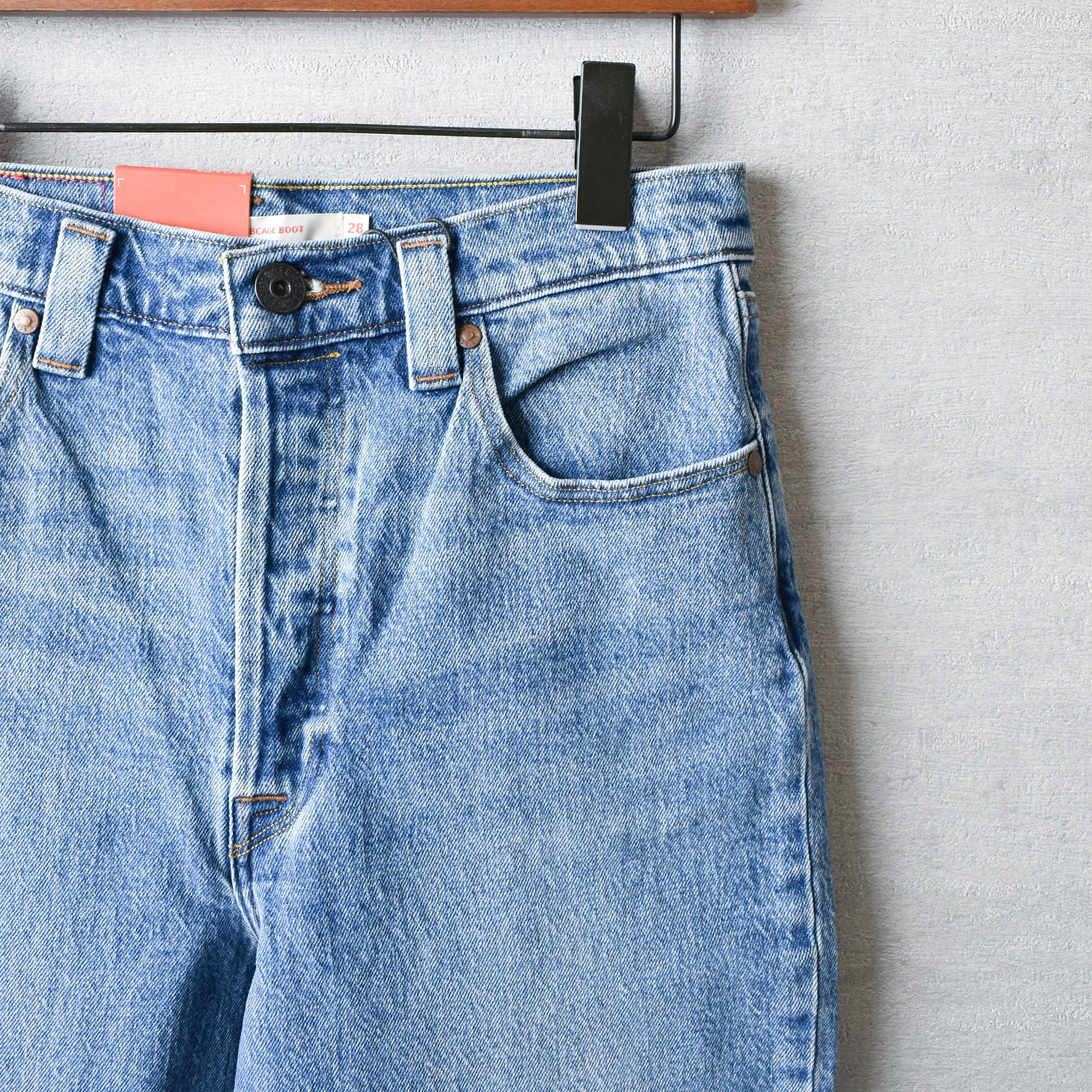 [NEW] LEVI'S RED RIBCAGE BOOT ライトブルー A2680-0002 28inch