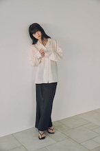 DU240505 satin straight flare skirt【Re Stock】【残り僅か】