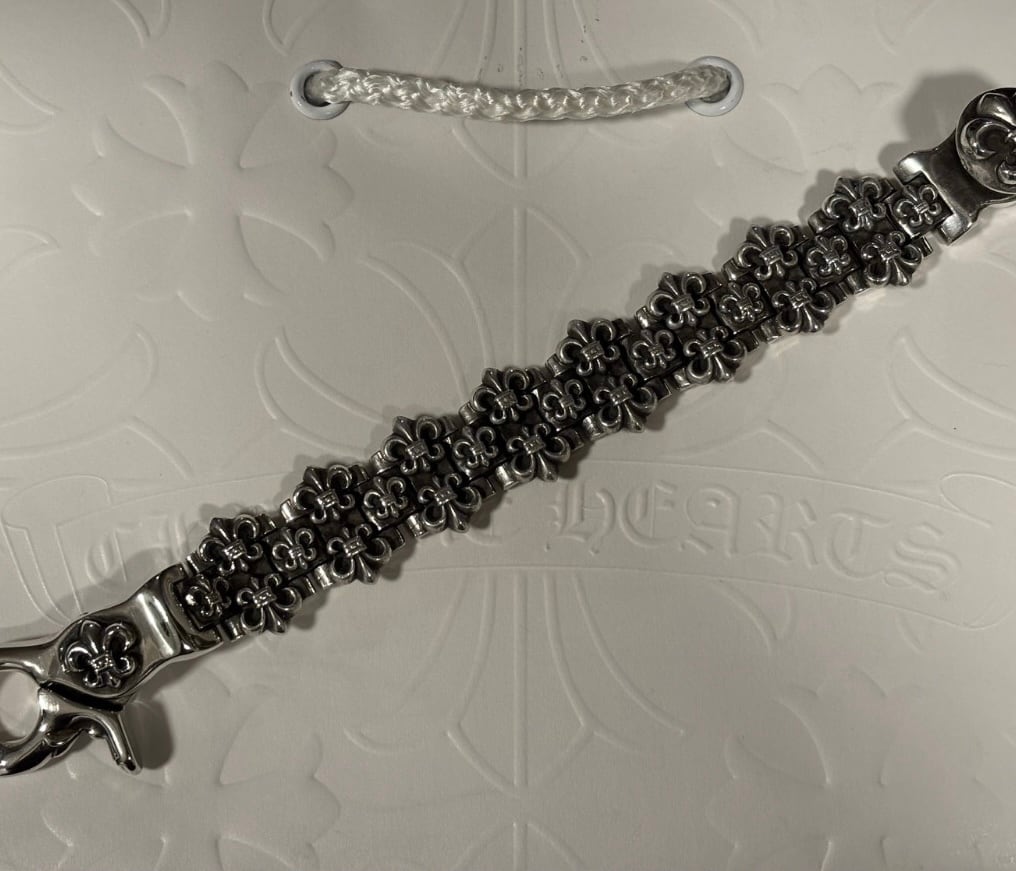 幻の逸品】 CHROME HEARTS クロムハーツ Hリンク BSフレア