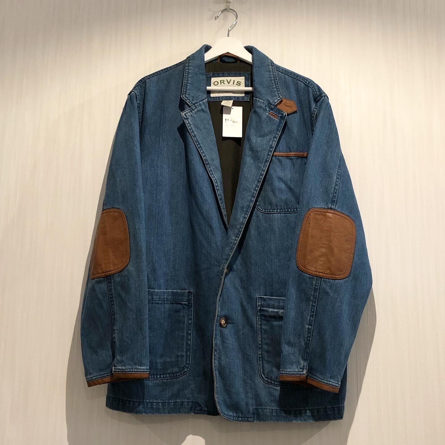 90s〜00s ORVIS hunting × tailored denim jacket【高円寺店】 | What