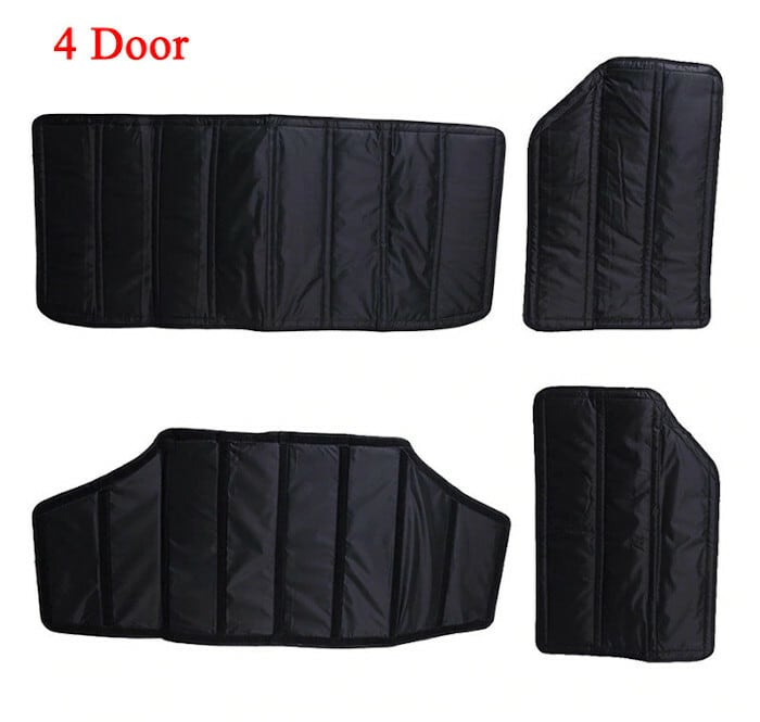 防寒 遮音 断熱 パッド 室内天井 2011～2018 Jeep Wrangler JK 4ドア用