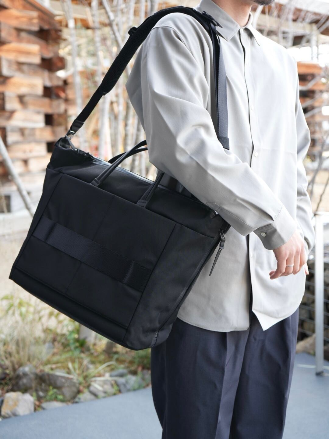 BLACK EMBER ブラックエンバー【Wpt-Shldr-Tote-Embertex】 | LARGE
