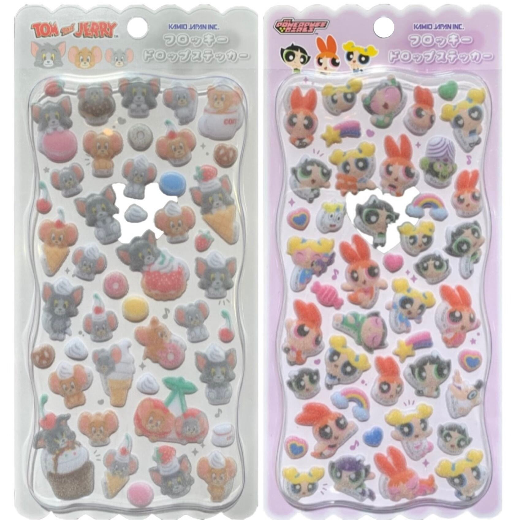 フロッキードロップステッカー | momo shop