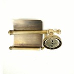 アンティーク銅製ティッシュホルダー ゴールド トイレットペーパーホルダー