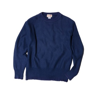 US vintage    cotton knit　sweatshirt  mens M