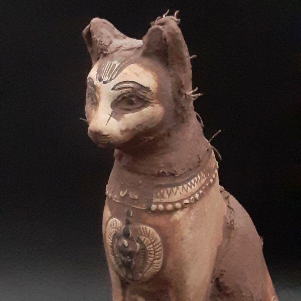 古代エジプト バステト神】 家を守る神 子孫繁栄 無病息災 ◇動画あり
