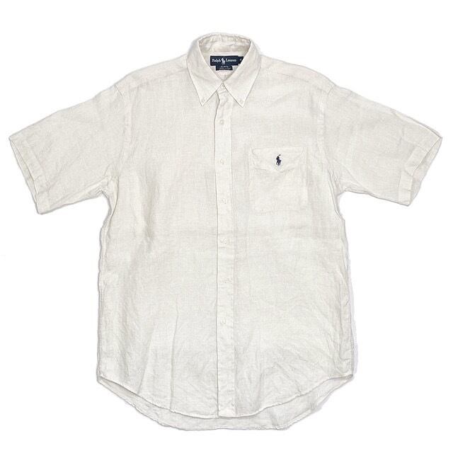 's "Polo Ralph Lauren" Linen Shirt / ポロ・ラルフローレン リネン