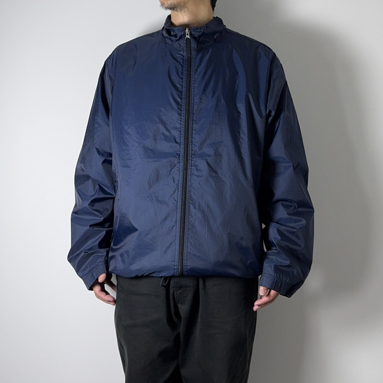 00s OLD GAP nylon jacket NAVY XL 古着 - 18