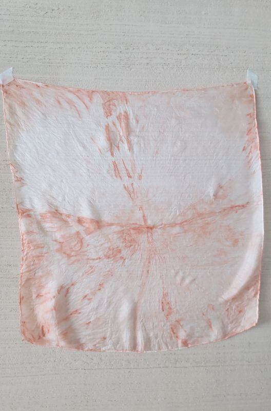 「天地布」シルク祈りの布 〜飛翔〜