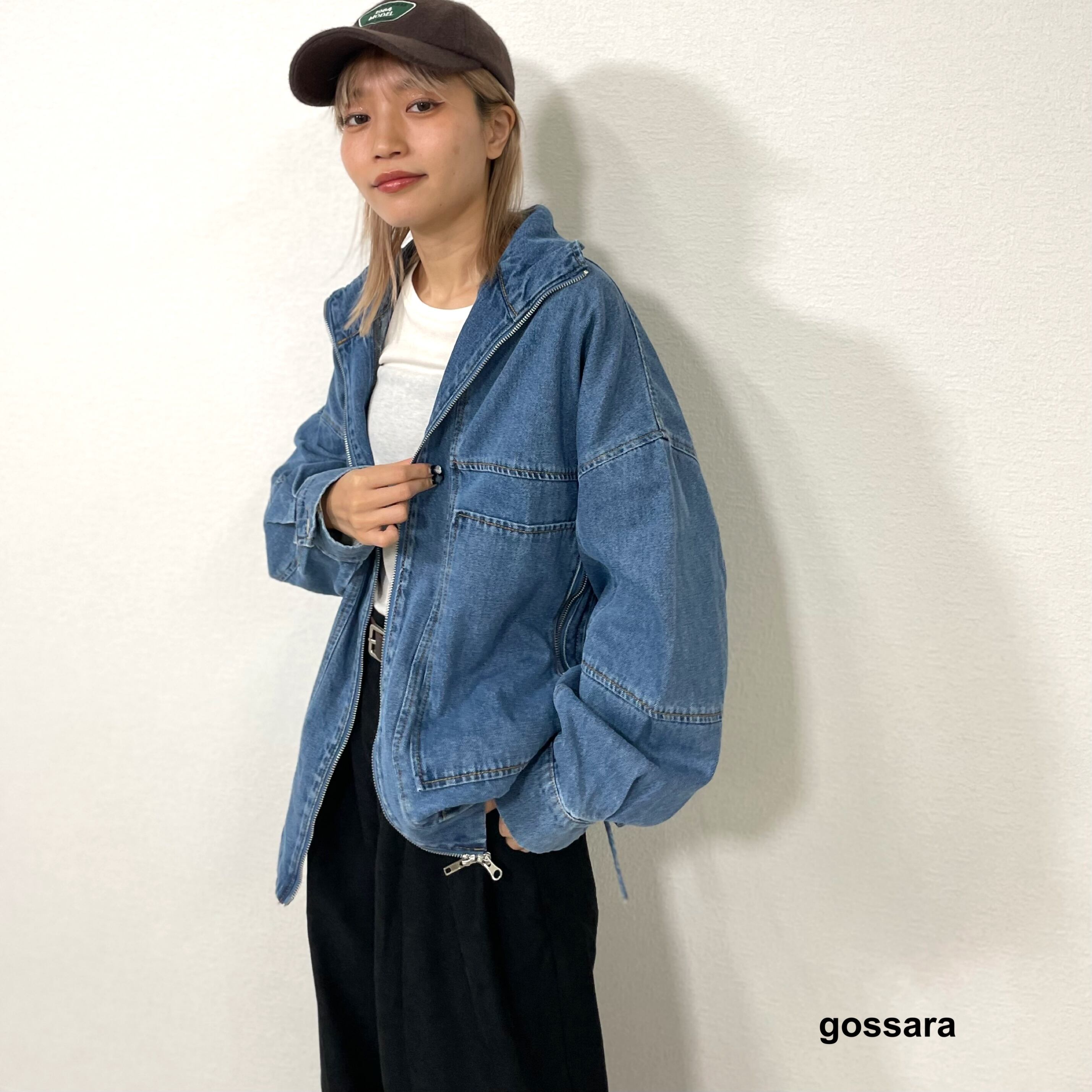 未使用 ZAC VARGAS スタッズブルーデニム　L　B'z稲葉さん Into Free-EXTRA 稲葉さんのデニムシャツ ついに完成しました！！ 背面