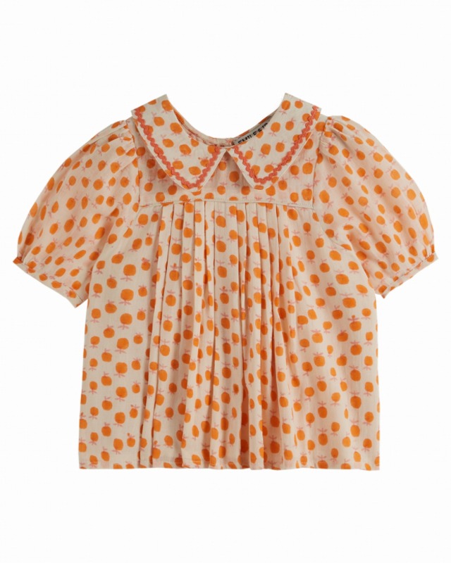 emile et ida/BLOUSE MANDARINE