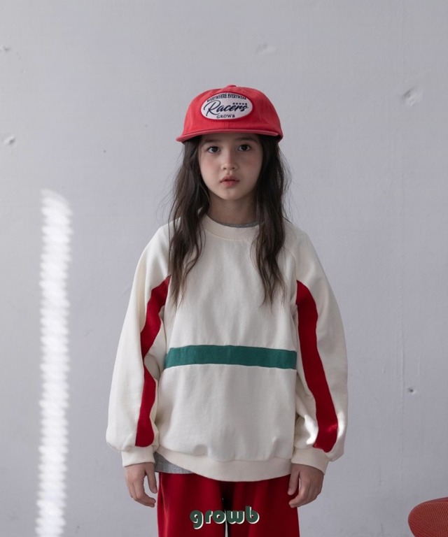 《送料無料》予約:ONトレーナー【growb】※ジュニアサイズ