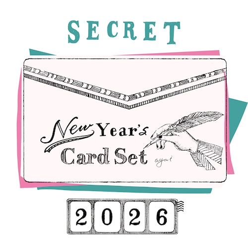 【再販】New Year’s Card Set 2026