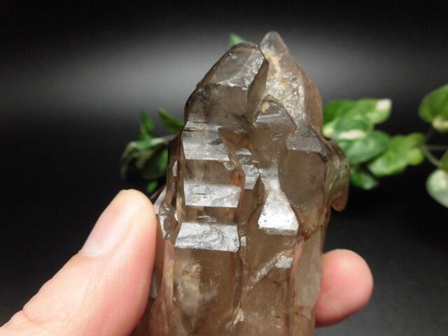 【送料無料】【高品質】ブラジル産ジャカレー水晶（アリゲータークオーツ）　no.3