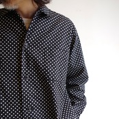 NICK GEAR  Dot Gather shirt