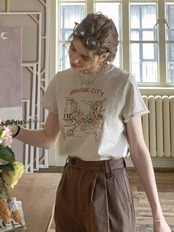 Ville Line Art Tee F0768