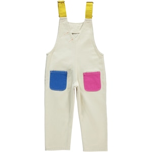 残り1点(3Y)piupiuchick / Multi color overalls / Kids