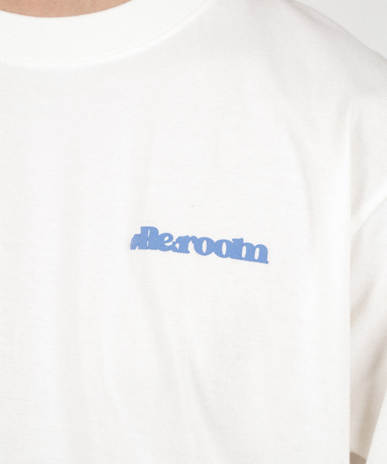 【#Re:room】LOGO FOAM PRINT T-SHIRTS［REC832］