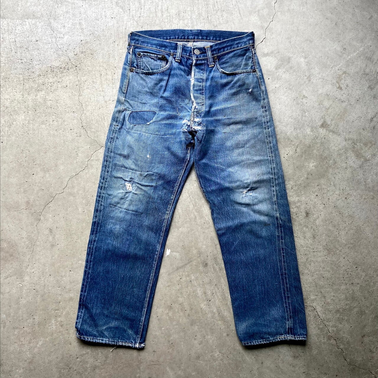 60年代 Levi's リーバイス 501XX 紙パッチギャラ無し ストレート ...