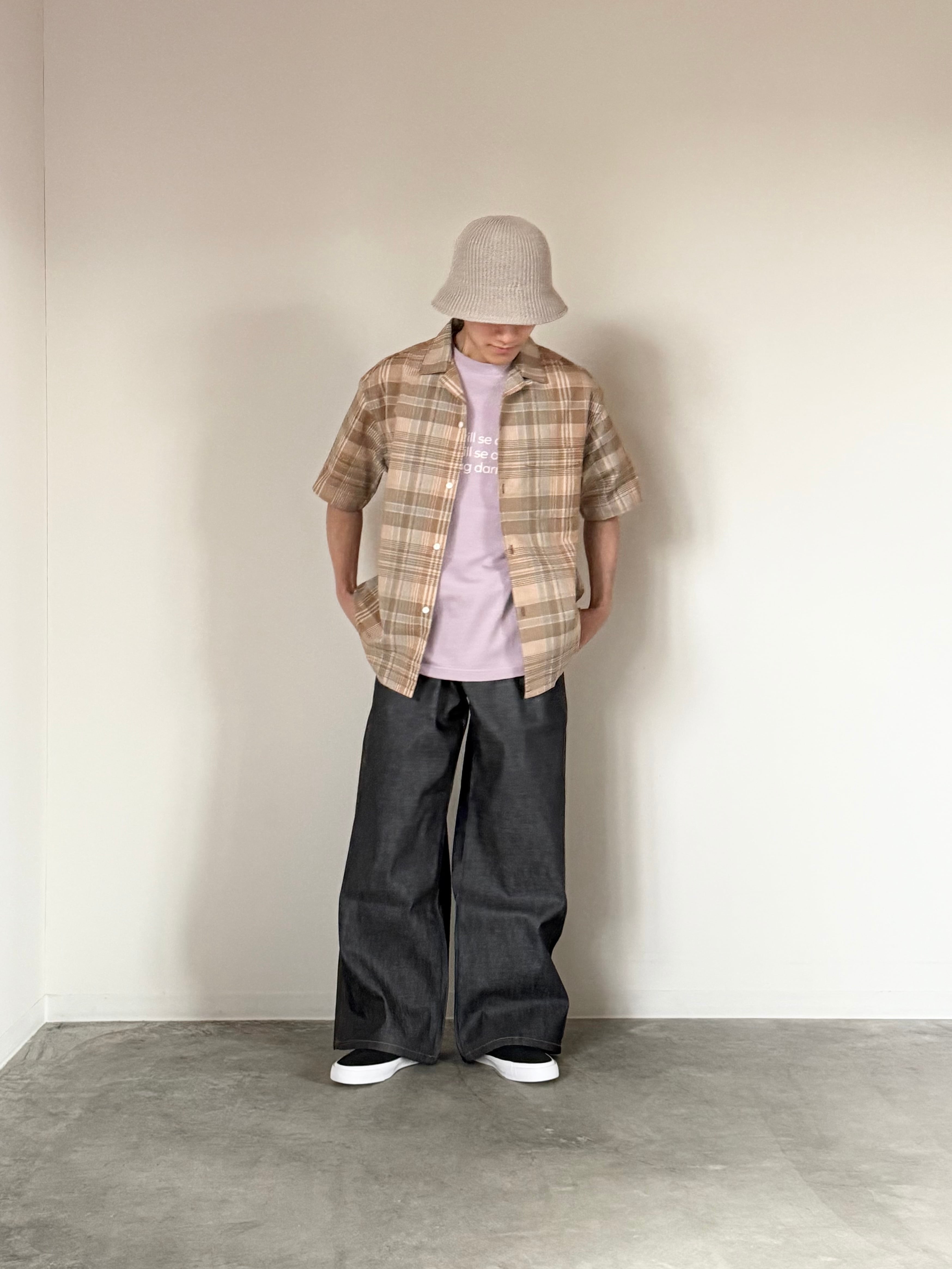 UNDYED アンダイド【MADRAS CHECK S/S SHIRT】 | Pay ID