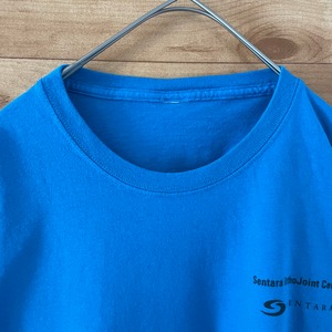 【USA古着】企業系 医療系 Tシャツ ロゴ ワンポイント バックプリント メンズXL相当 アメリカ古着