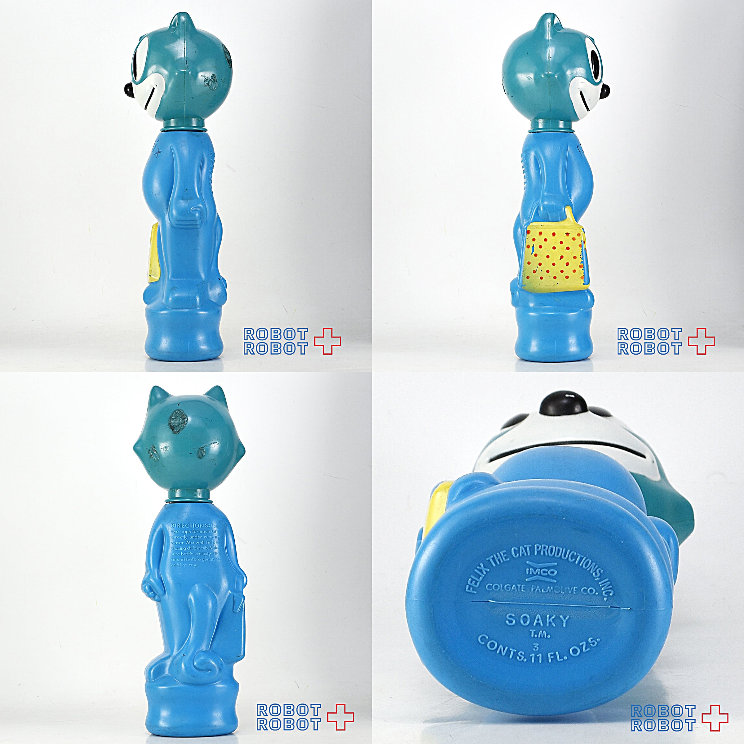 コルゲート フィリックス・ザ・キャット 青 ソーキー シャンプーボトル