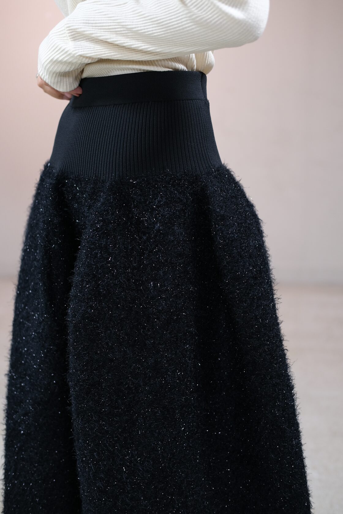 CFCL】POTTERY LUXE SKIRT - black | Pay ID