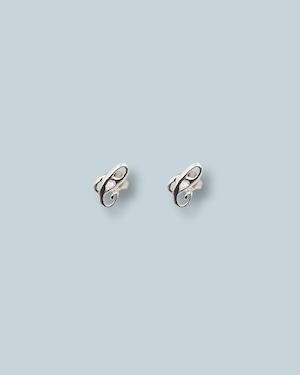 C small pierce -silver-