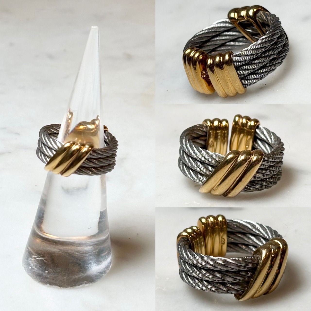 CHARRIOL combicolor wire ring
