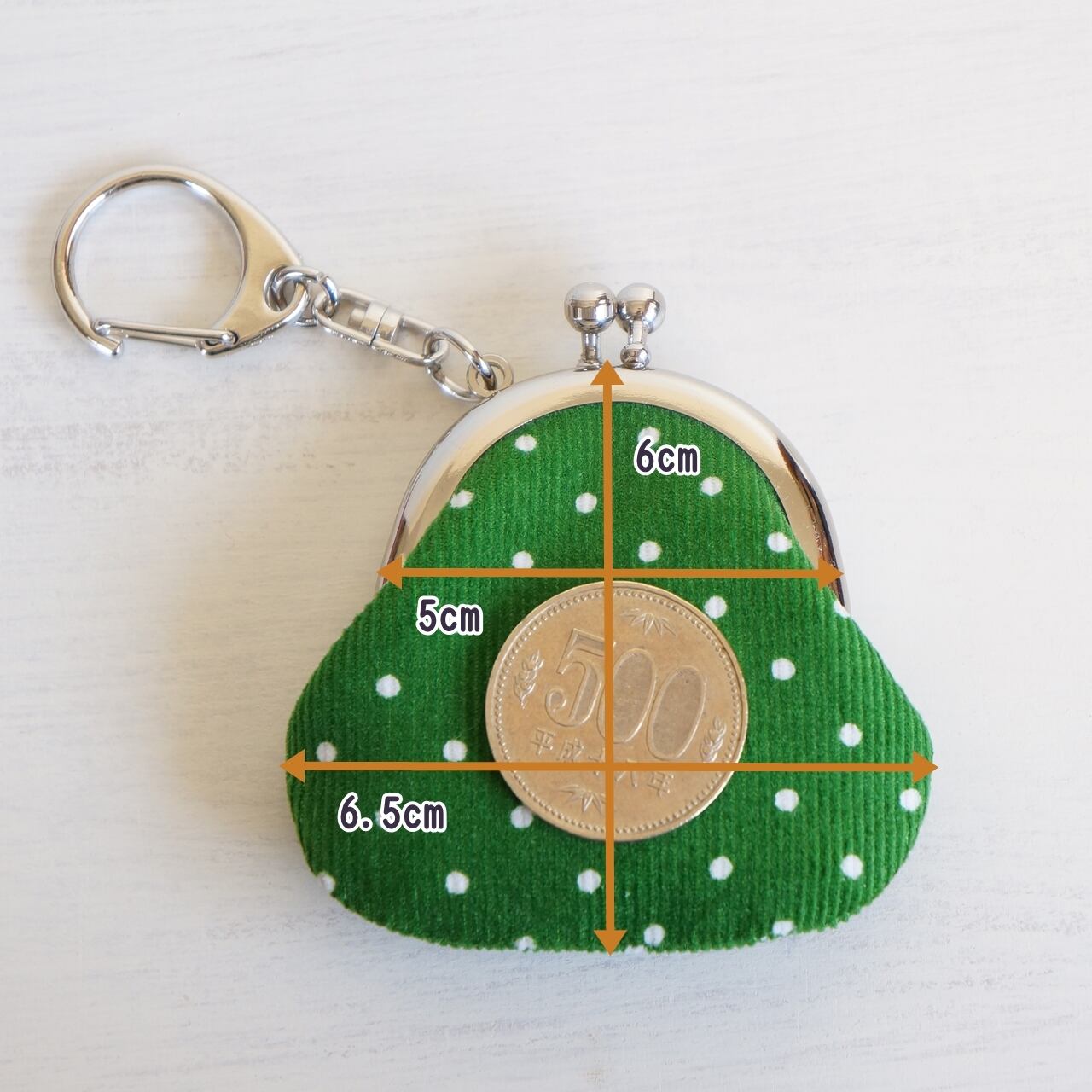 □ミニがま口キーホルダー / 小さな実□ chloe(c-bf) | handmade bag