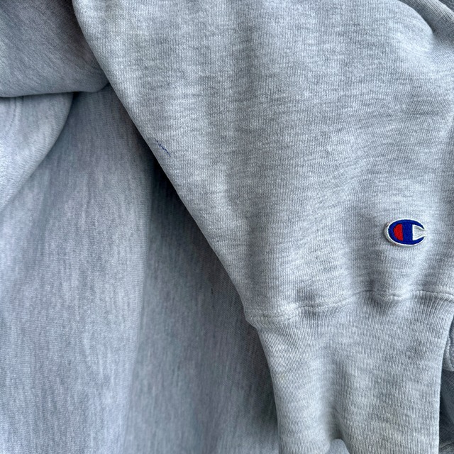 Champion Reverse Weave スウェット USN 染み込みプリント 90s 画像8