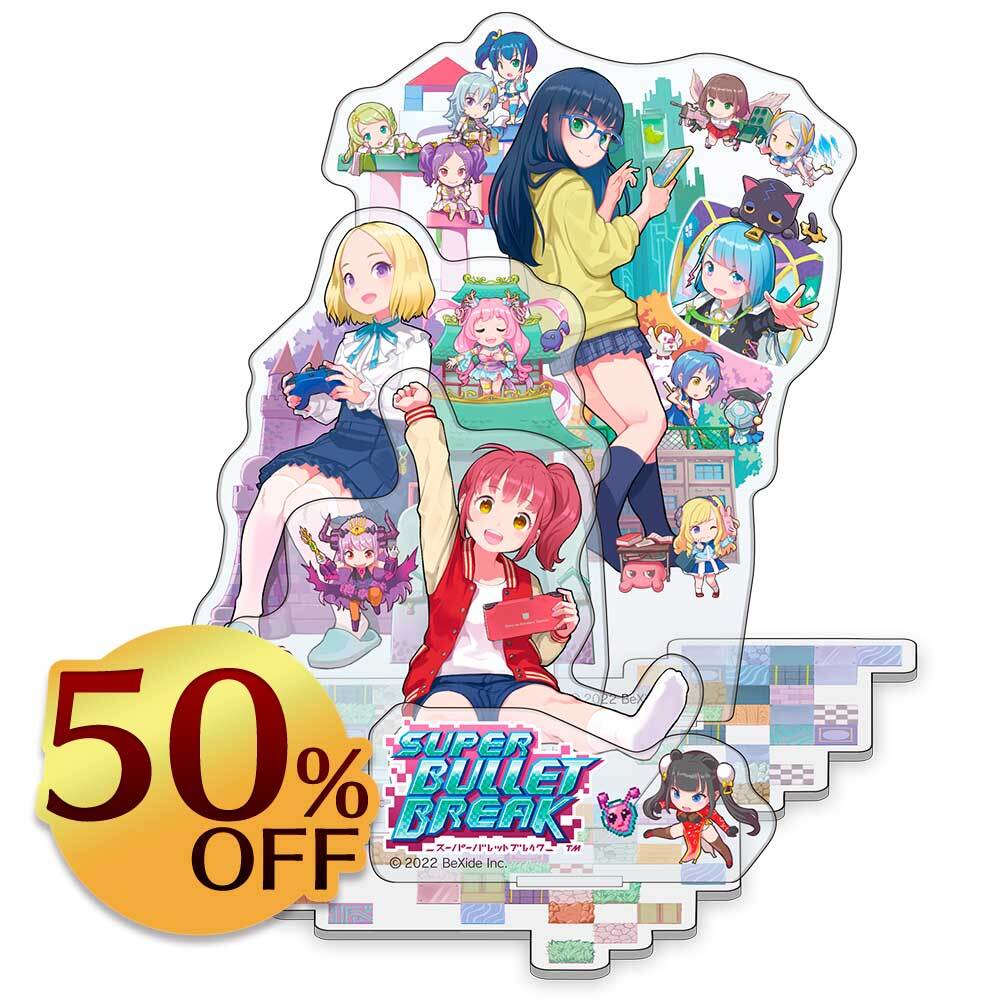 SUPER BULLET BREAK』アクリルジオラマ メインビジュアル | BeXide SHOP