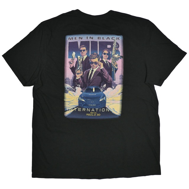 USED【2XL】Movie Men in Black International × Lexus Tee