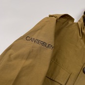 CANTERBURY カンタベリー 60/40クロス ミリタリー マウンテンパーカー ジャケット サイズ M /メンズ/カーキベージュ系/ラグビー