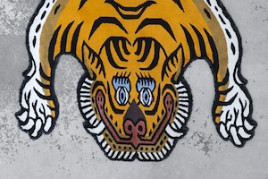 Tibetan Tiger Rug 《Mサイズ•シルク155》チベタンタイガーラグ
