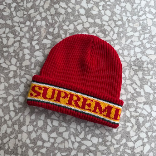 Supreme / logo  beanie size Free