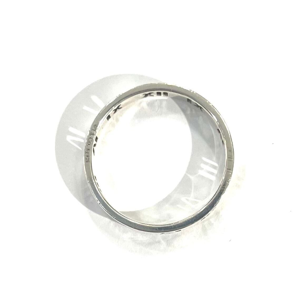 TIFFANY&CO】【19号】2577 オープンアトラスリング 指輪 シルバー925