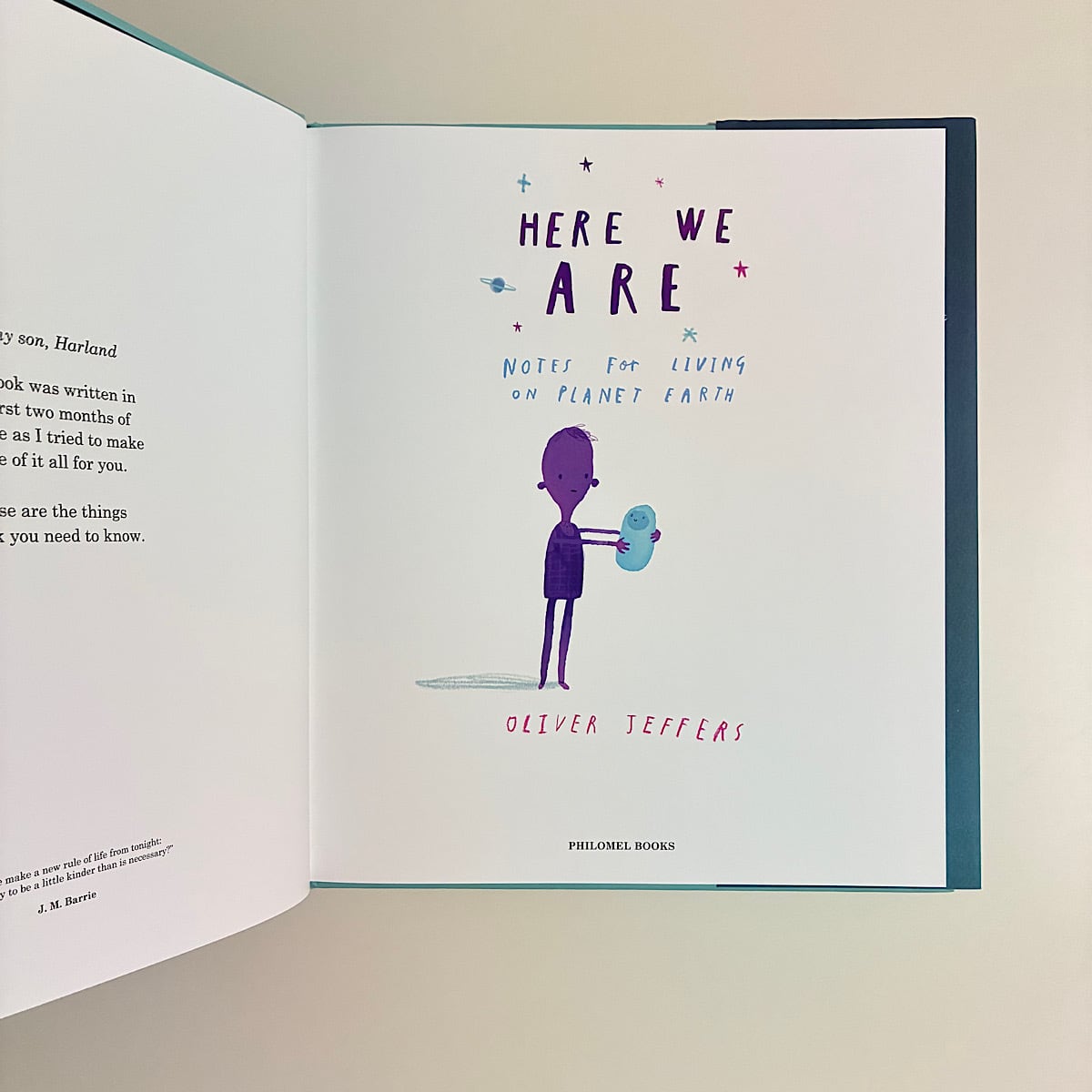 Here We Are: Notes for Living on Planet Earth | 素敵な洋書絵本のお